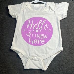 Newborn onesie bodysuit